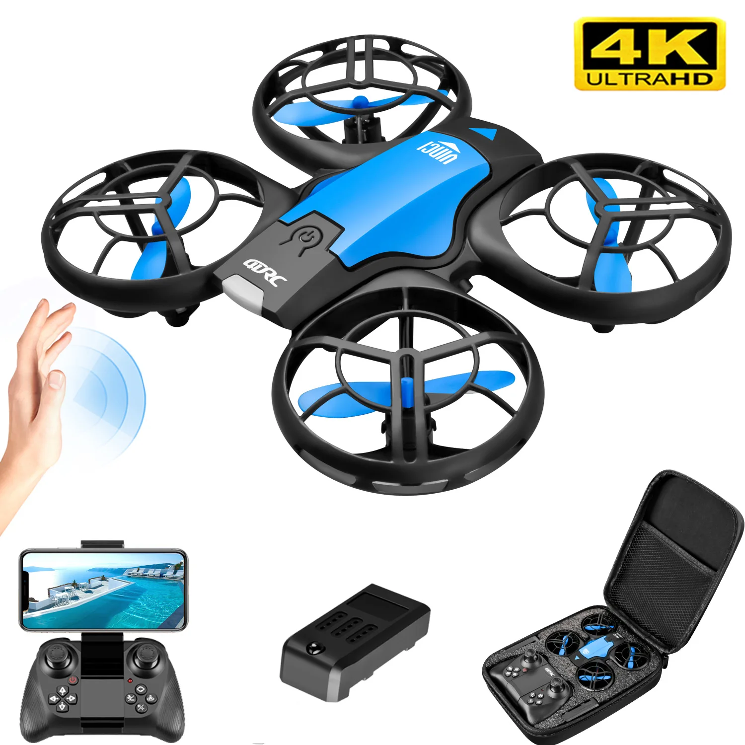 Drone Camera Wide Angle - V8 Yeni Mini Drone 4K Profesyonel