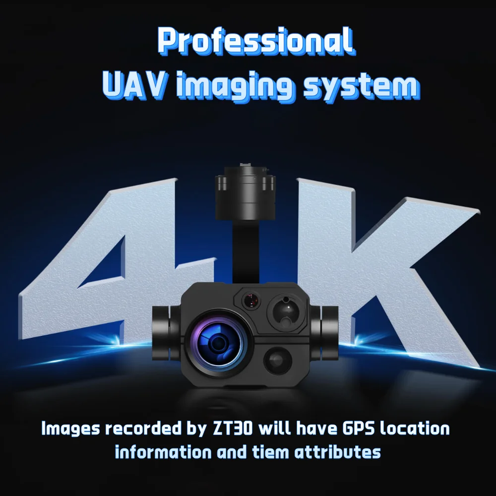 Drone Camera With Gimbal - 2026 Yeni T30 Gimbal Kamera Drone'u,