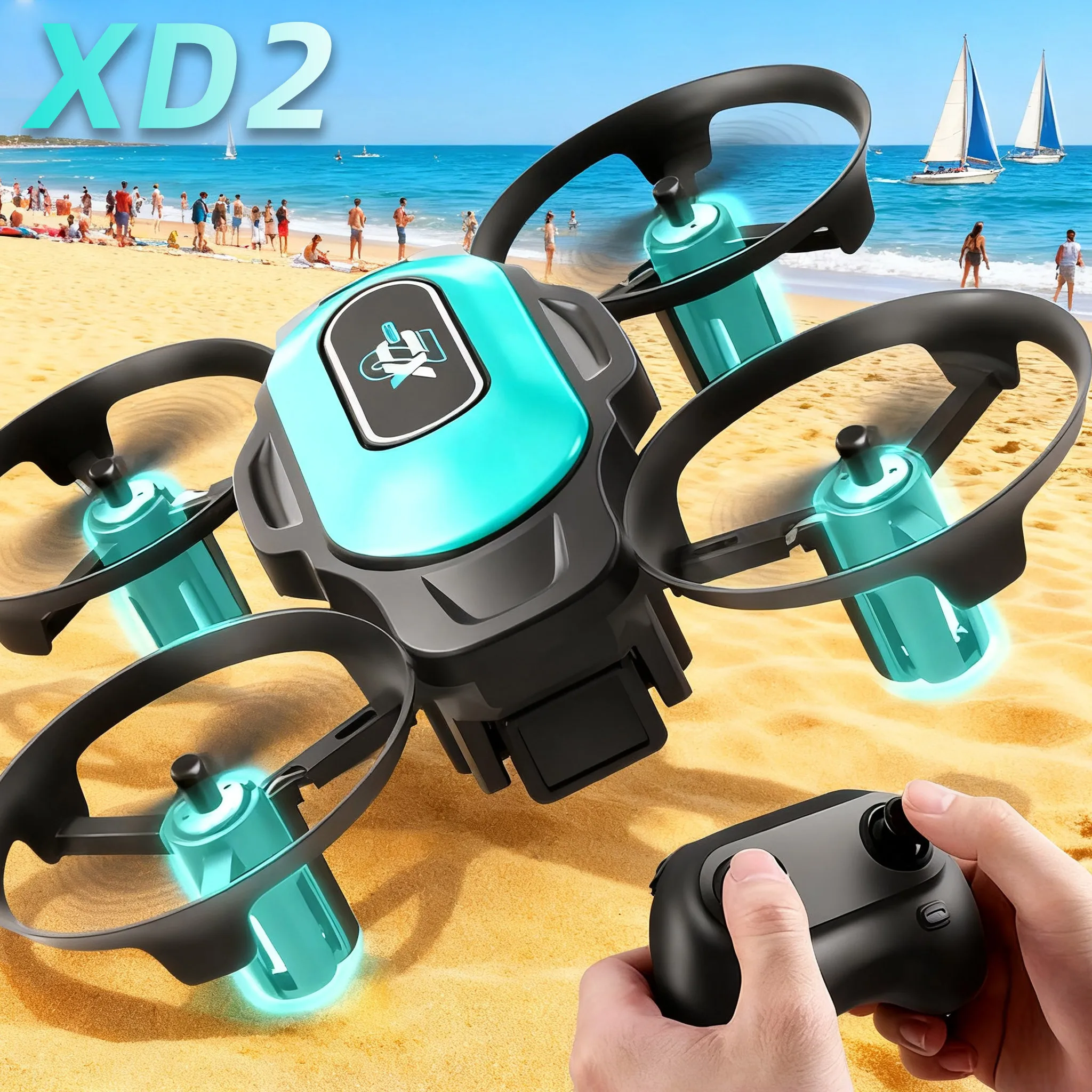 Drone Camera Mount - XD2 Mini Drone, 360 ° Akrobasi