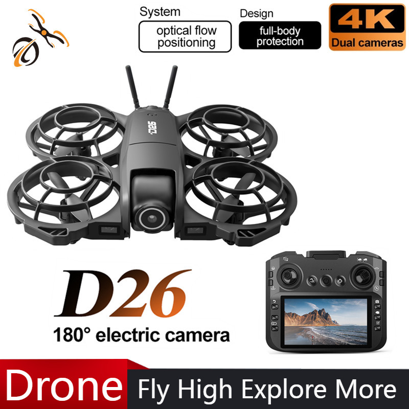 Drone Camera Night Vision - D26 Drone 4K Hava Çekimi HD