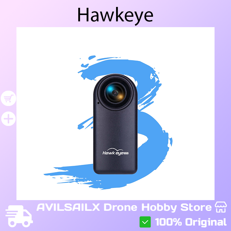 Drone Camera Vlog - Hawkeye Thumb 3 4K Mini Aksiyon