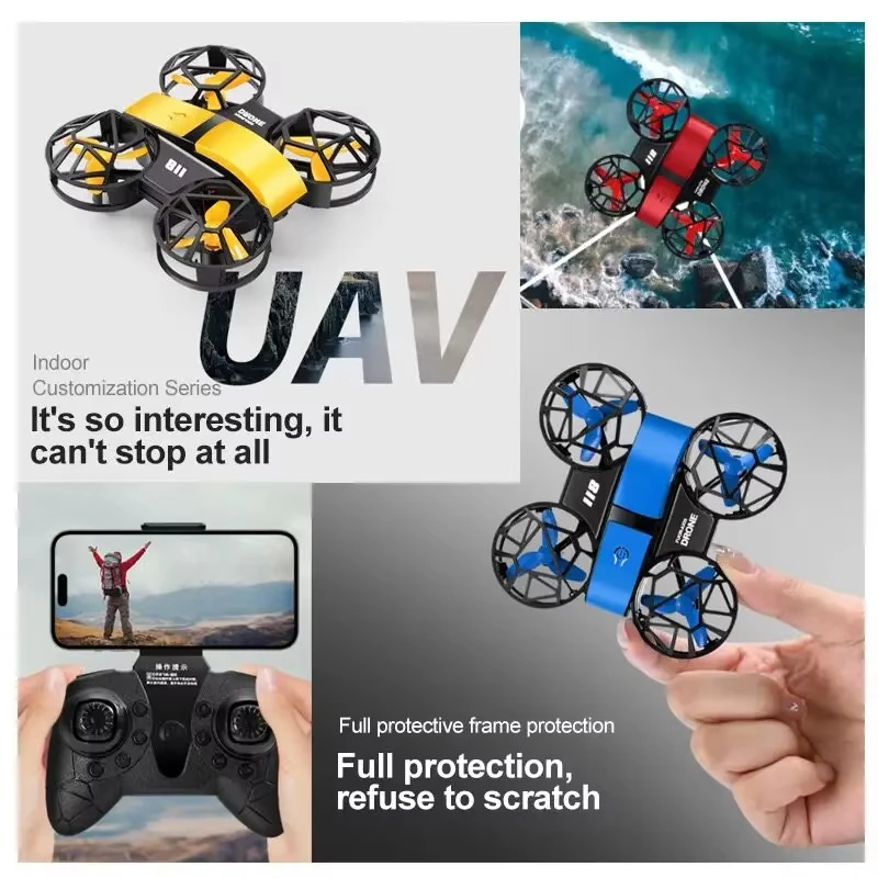 Drone Camera Wide Angle - D12 Mini Drone 4k Profesyonel HD