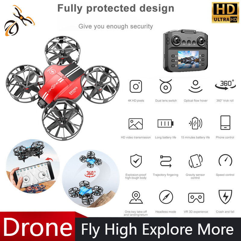 Drone Camera With Gimbal - YENI Mini Drone 812PRO meslek HD