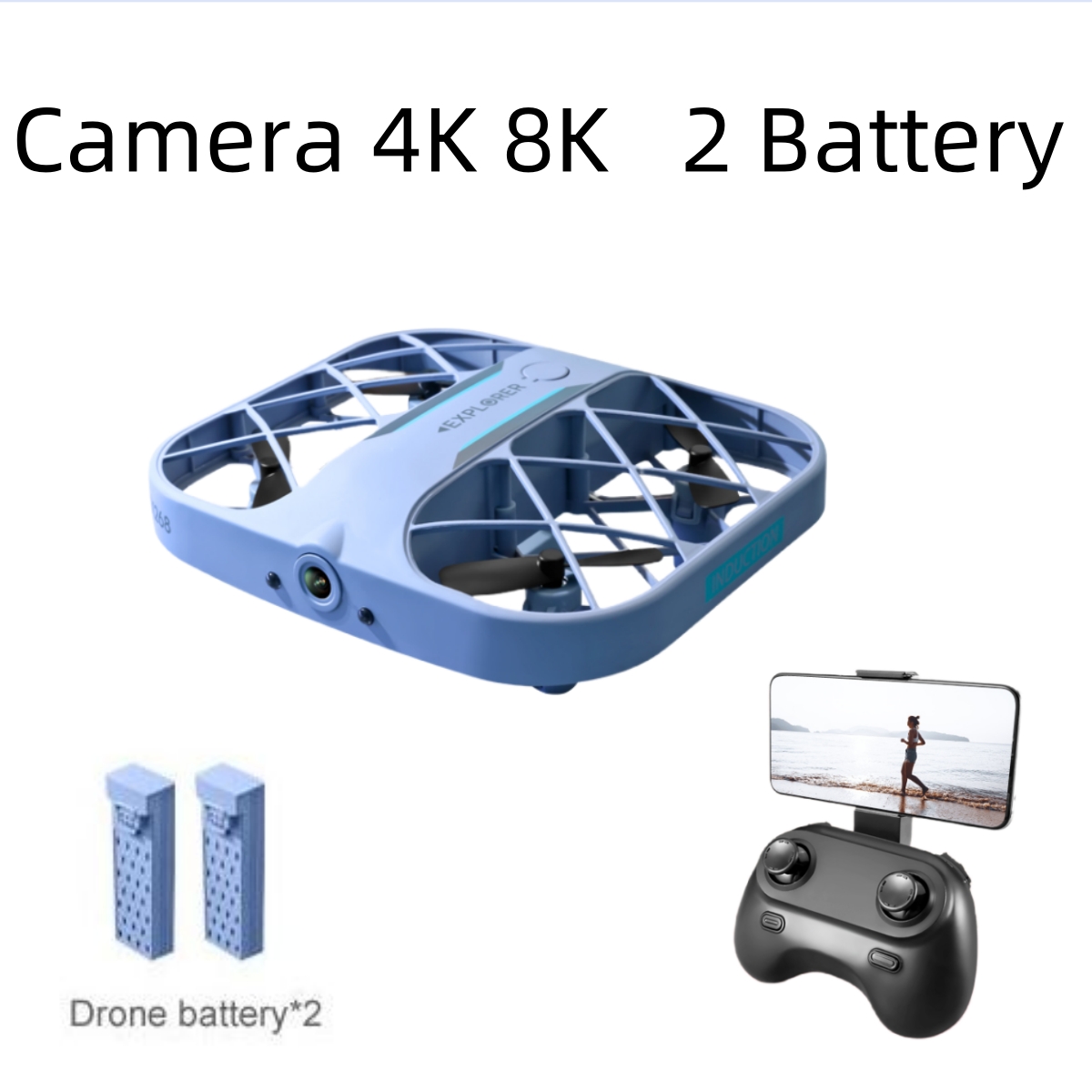 Drone Camera Hd - JJRC H107 FPV RC Drone, 2