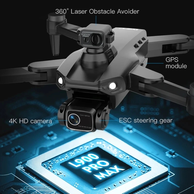 L900 Pro MAX GPS Drone 4K Prof - Drone Camera Wide Angle incelemesi ve fiyatı