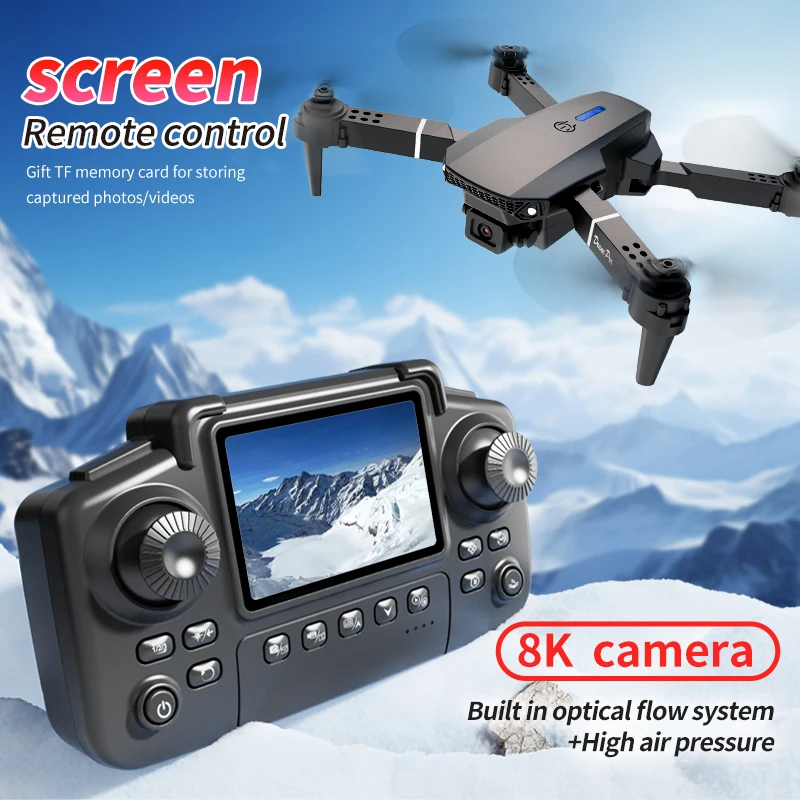 Profesyonel E88 PRO Drone ekra - Drone Camera Mount incelemesi ve fiyatı
