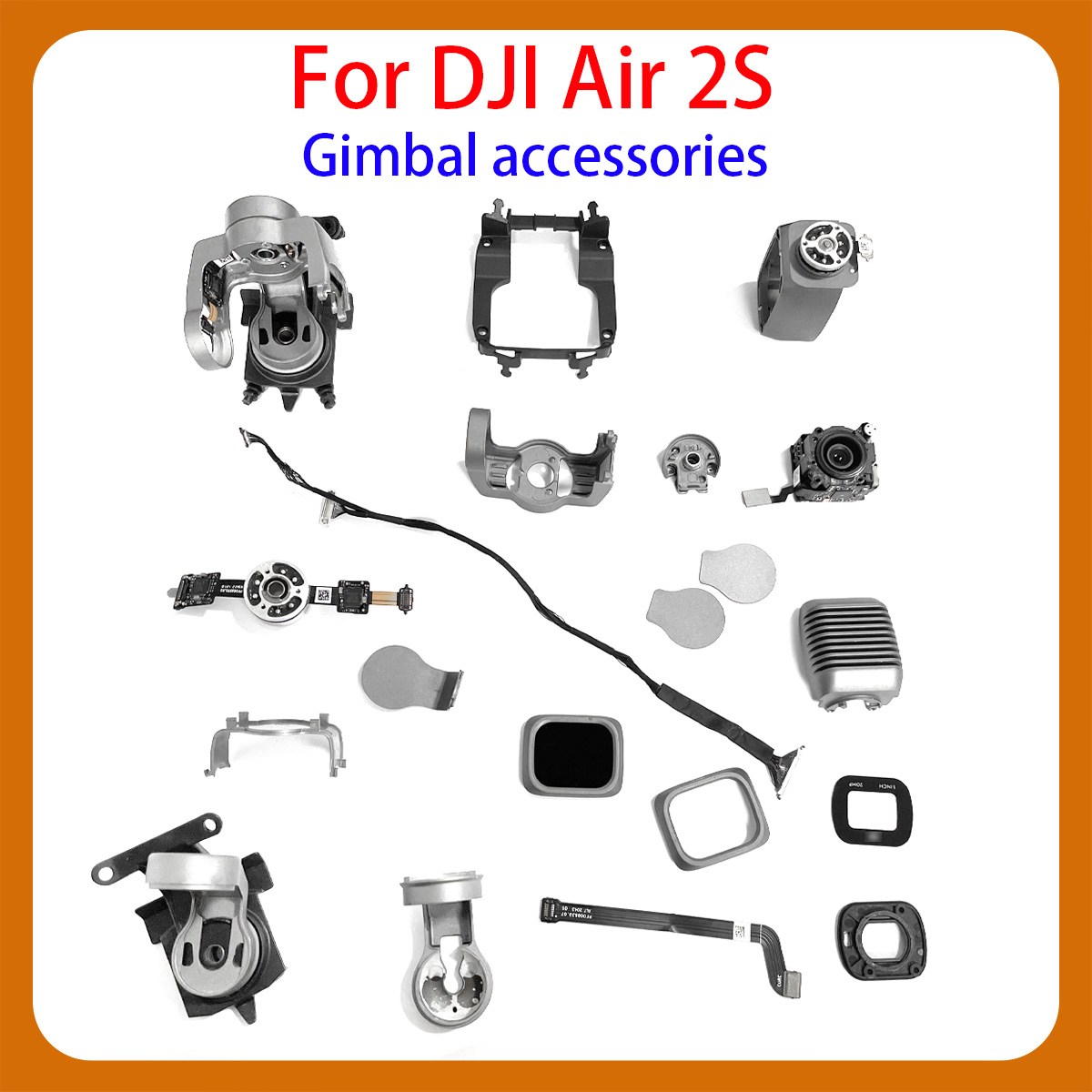 Orijinal AIR 2S Drone Gimbal K - Drone Camera Filter incelemesi ve fiyatı
