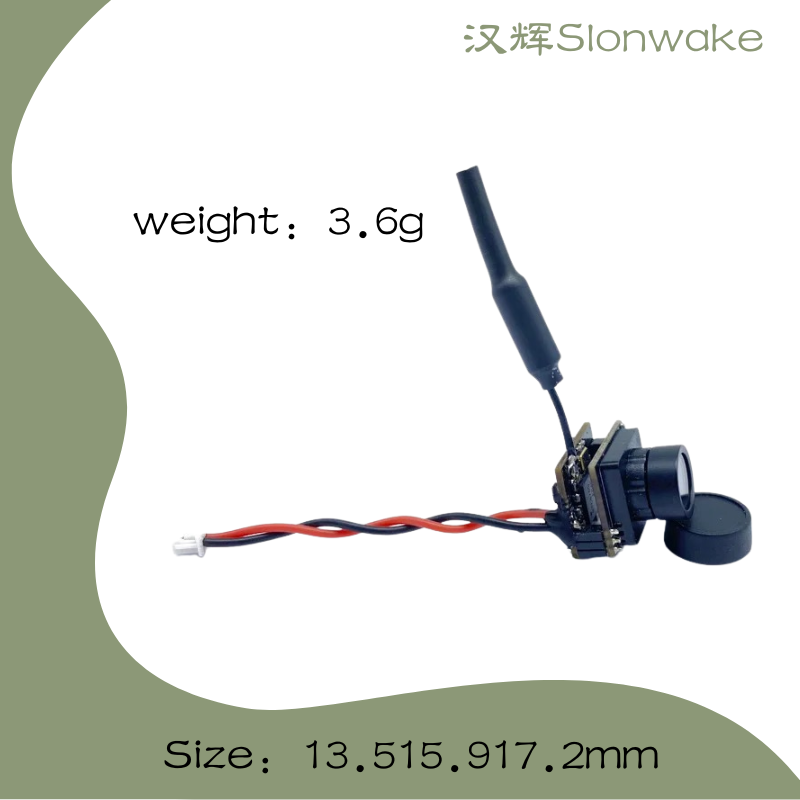Slonwake 5.8G 48CH 25mW FPV VT - Drone Camera Wide Angle incelemesi ve fiyatı