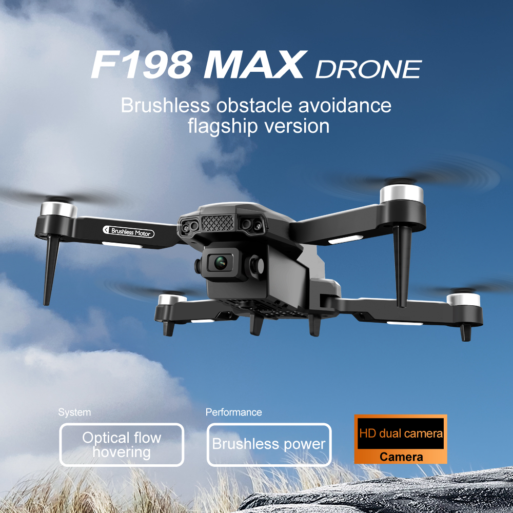 Yeni F198 Drone Profesyonel Çi - Drone Camera Wide Angle incelemesi ve fiyatı