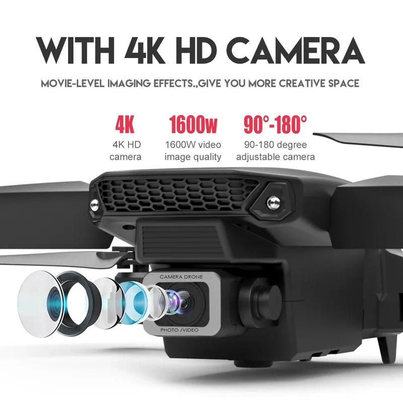 E88 Pro Akıllı Katlanabilir Dr - Drone Camera Mount incelemesi ve fiyatı