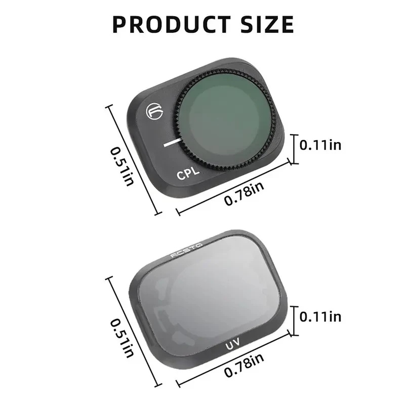 DJI Mini 3/3 Pro Kamera Lens F - Drone Camera Filter incelemesi ve fiyatı