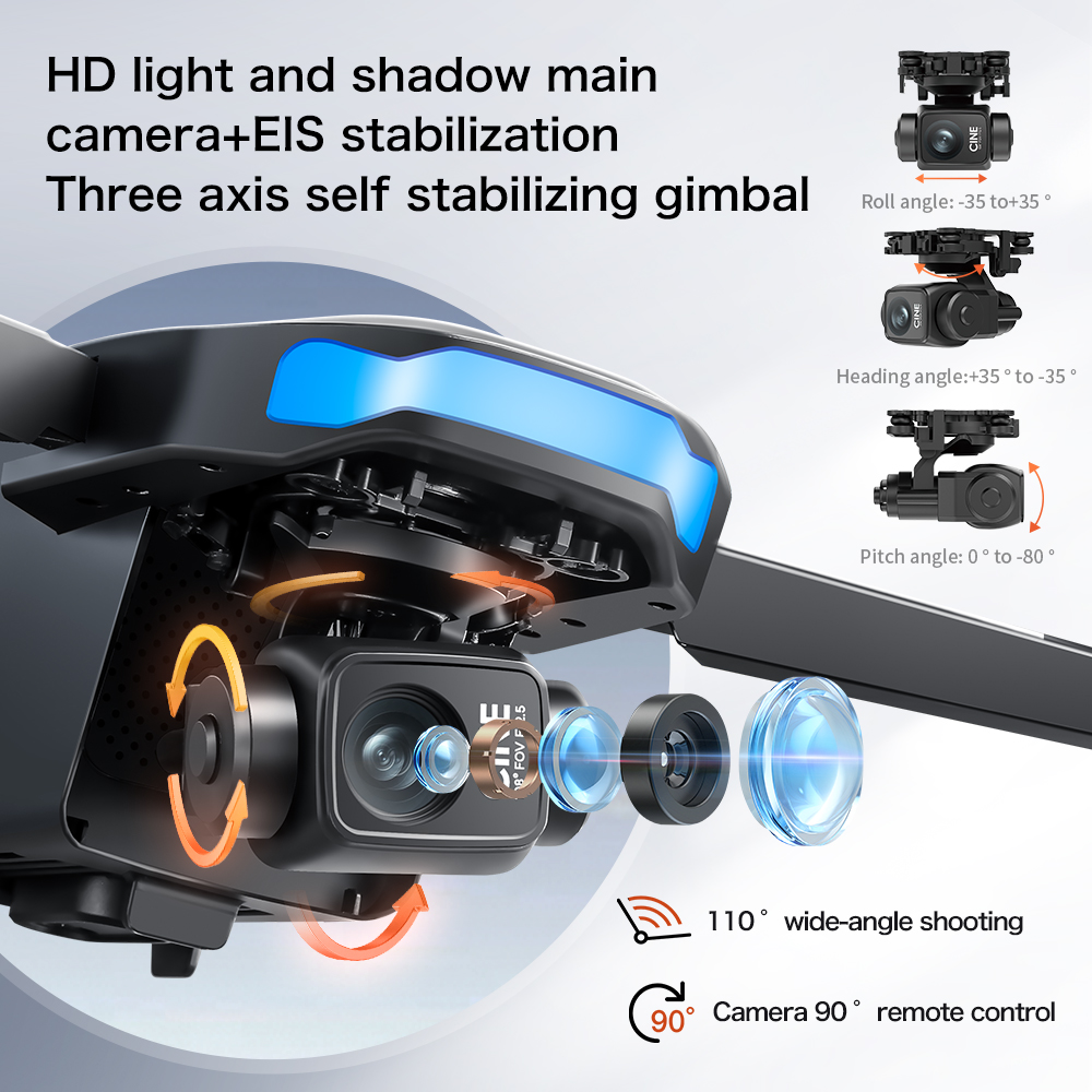 Yeni S-X1 MAX Drone GPS 8K Pro - Drone Camera Mount incelemesi ve fiyatı